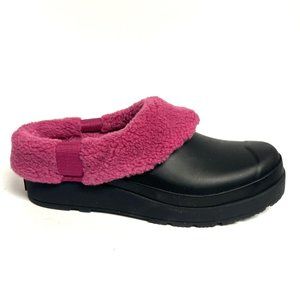 Hunter Play Sherpa Insulated Clog Womens Size 9 M